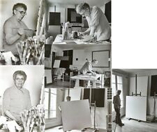 Aurelie Nemours, atelier