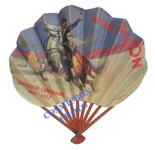 Eventail ancien publicitaire