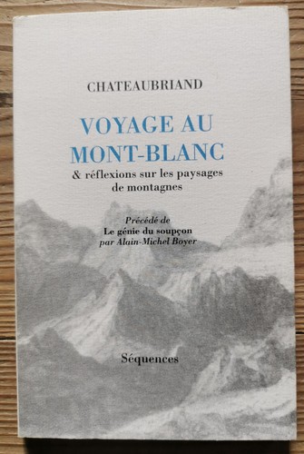 Chateaubriand voyage au - :,