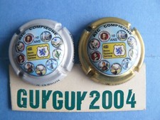 capsule de champagne LEBRUN PAUL  ATC COMPIEGNE 10 ANS  N° 76 F / 76 G