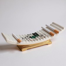 Rare Vintage Présentoir à cigarettes en porcelaine de Paris –Modèle Années 60