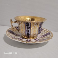 Tasse A Thé Ancienne Porcelaine Paris XIXème En L'état