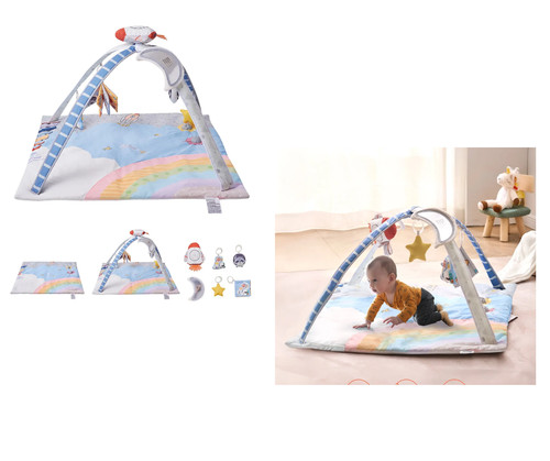 Tapis éveil bébé 89x89 cm - tapis, d'éveil