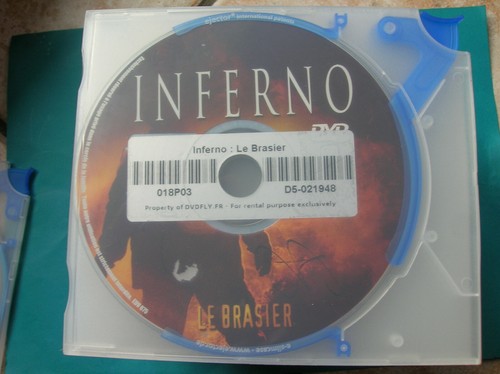 Dvd boitier slim inferno - boitier, le