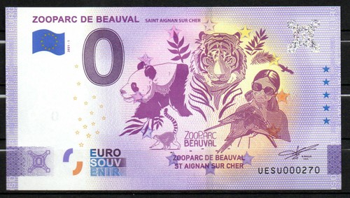 Billet souvenir zero euro - billet,
