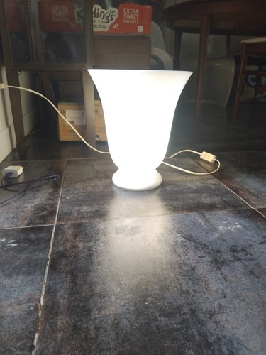 Grande lampe verre - lampe, en