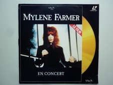 Mylene Farmer Laser Disc En Concert laser couleur or made in UK by PDO
