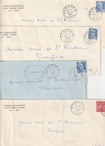 France 1954 poste militaire - 1954,