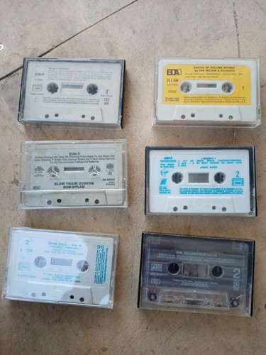 Lot audio tape - 6,