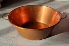 Bassine confiture cuivre - à, en