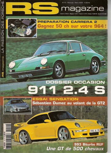 Magazine porsche 911 s - 911,