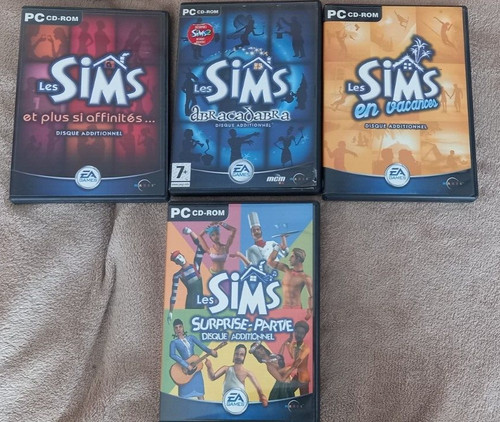 Lot jeux rom - de, cd-rom