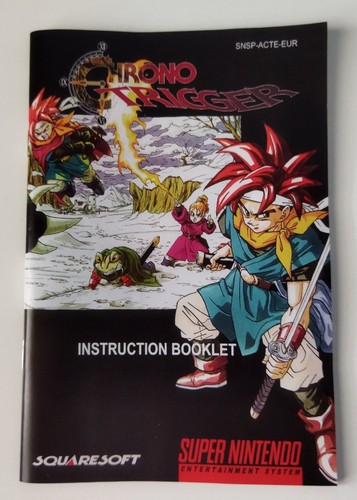 Notice chrono trigger usa eng - notice,