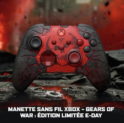 Manette xbox day gears of - xbox,