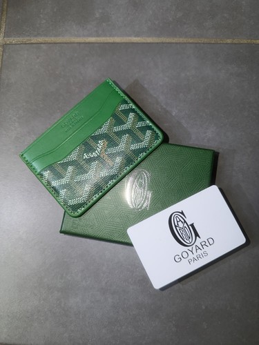 Goyard porte cartes - femme, cuir