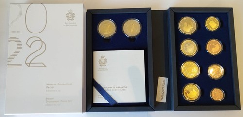 Saint marin coffret be - coffret, 2022