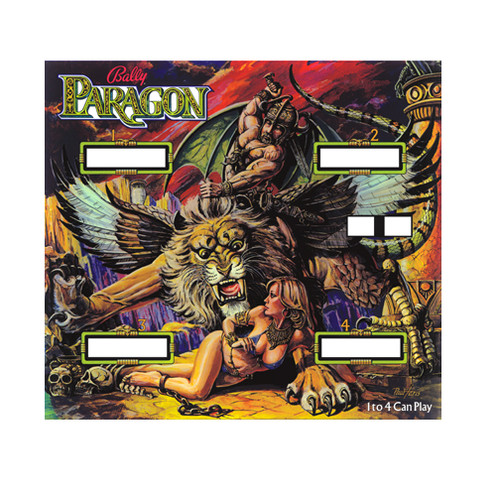 Paragon pinball machine - paragon,