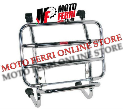 Porte bagages avant chromé - porte-bagages,