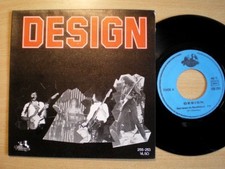 DESIGN Hot town in Northland Rare Original French 7" Hard Rock Heavy Metal