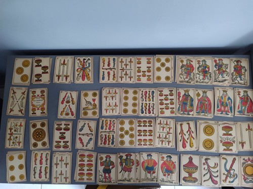Ancien jeux cartes - ancien, 48