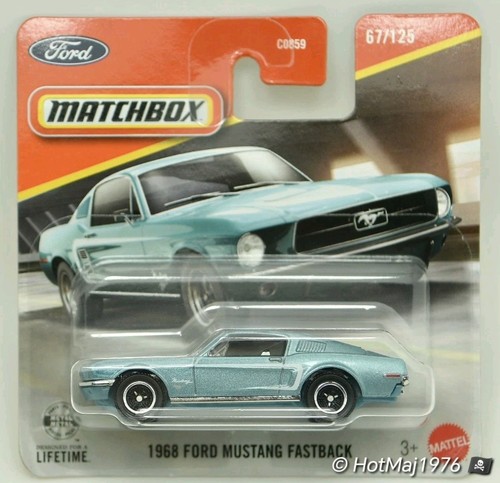 Matchbox ford mustang fastback - mustang,