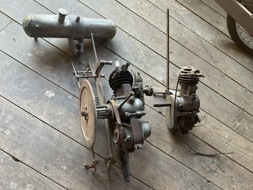 Ancien moteur auxiliaire vélo - moteur,