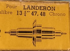 1 Axe Landeron 13"3/4 47-48