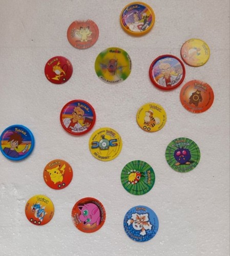 Lot pogs pokémon - lot,