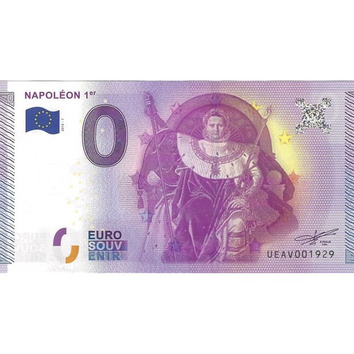 Billet euro souvenir - billet, 0