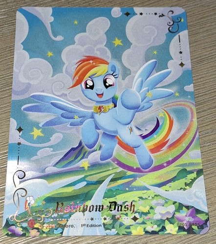 1st ruby rare rainbow dash - 1st,