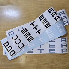 02 + 01 OFFERT Stickers DUSTER