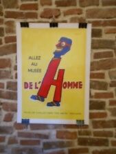 AUTHENTIQUE AFFICHE ANCIENNE -