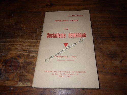 1930 socialisme demasque - 1930.le,