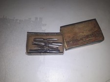 Boîte à plumes pour encrier Sergent Major vintage