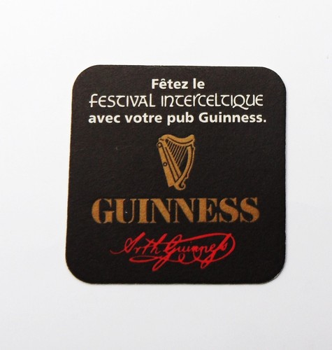 Sous bock bière guinness - bock,