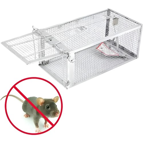 Piège rat cage - à,