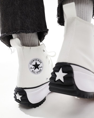 Basket blanche converse run - basket,