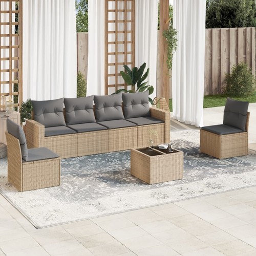 Salon jardin avec - avec, coussins