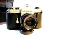 BOITIER ASAHI PENTAX + OBJECTIF TAKUMAR 1.8-55 (JAPON)