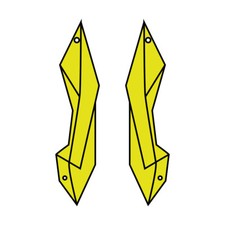 Prises D'Air Arrière Jaune