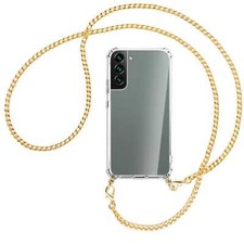 Collier pour Samsung Galaxy S22 5G (S901, 6.06'') chaîne en métal (O) Coque Etui