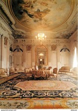 77 - Ferrières - Intérieur du Château de Ferrières - Salon Louis XVI. Un Françai