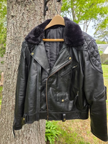 Langlitz style padded leather - langlitz-style,