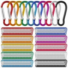 300 Pcs 2" Carabiner Bulk