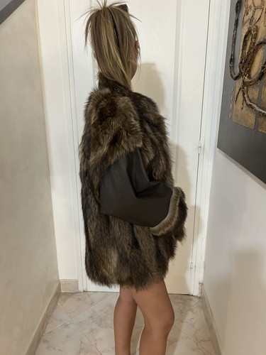 Manteau fourrure renard - manteau,