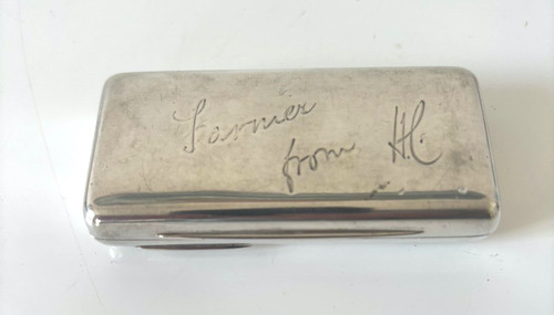 Ancienne boite argent - boite, en
