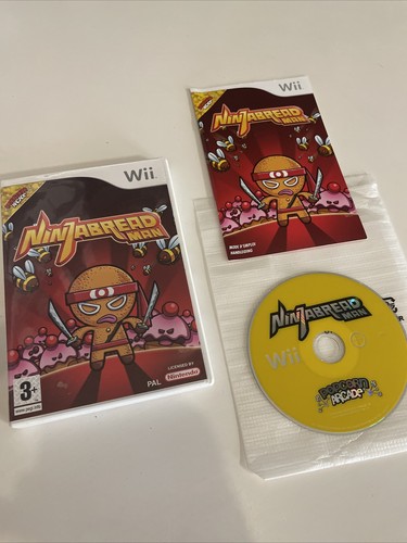 Ninja bread man - bread, wii