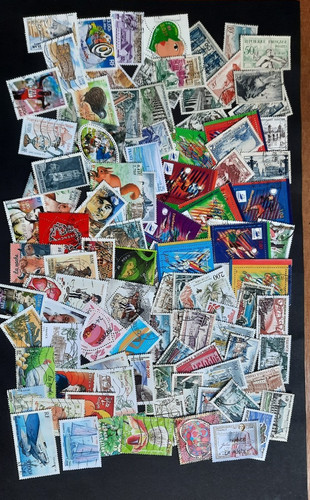 Lot 802 france 100 timbres - lot,