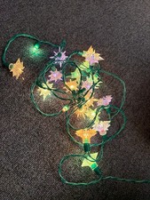 Guirlande Électrique Lumineuse Noël Ancienne vintage fleurs