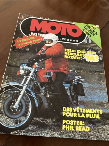 Magazine moto journal 196 1974 - journal,